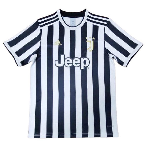 Tailandia Camiseta Juventus Concepto 1ª 2021-2022 Blanco Negro